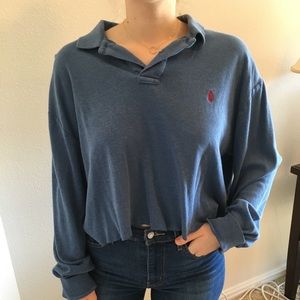 Cropped Polo Ralph Lauren long Sleeve Top